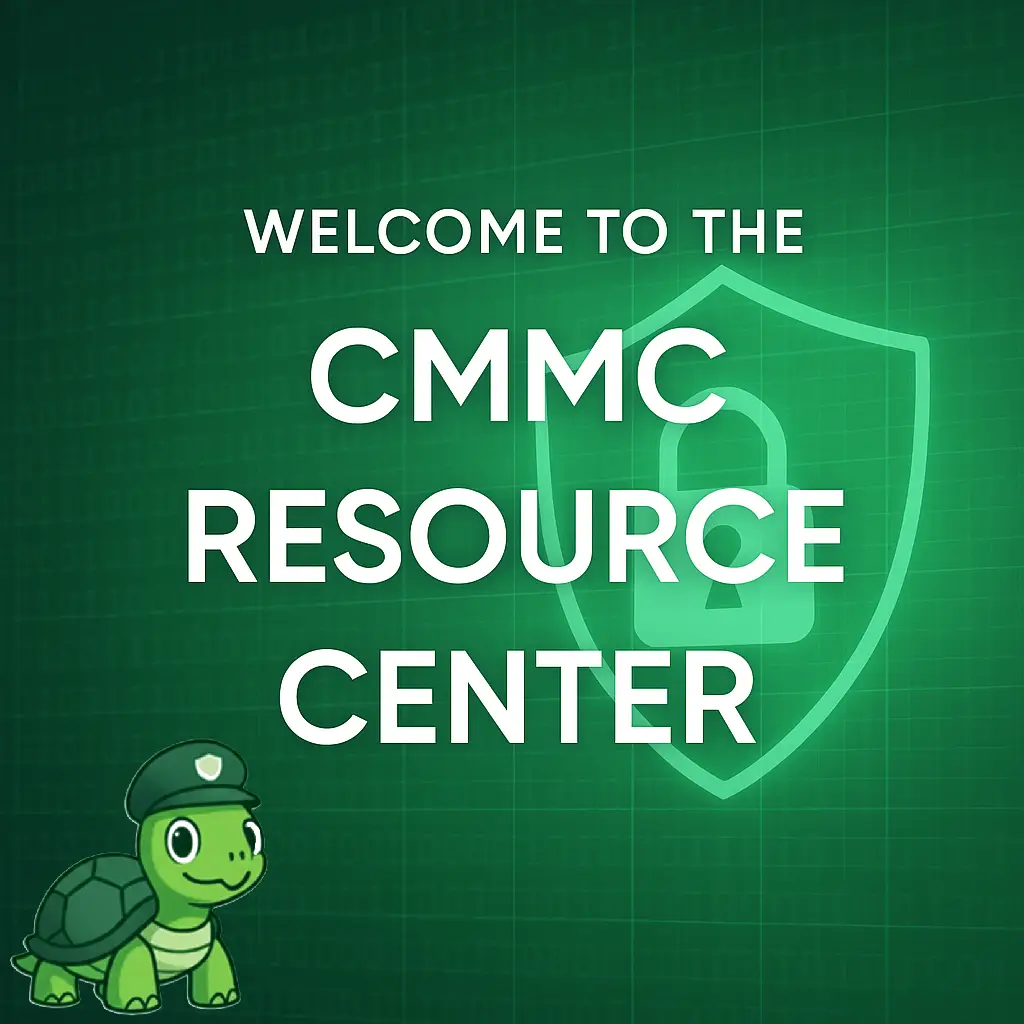 welcome to the CMMC resource center flipped | Giga Green Free CMMC Resources Free CMMC Templates